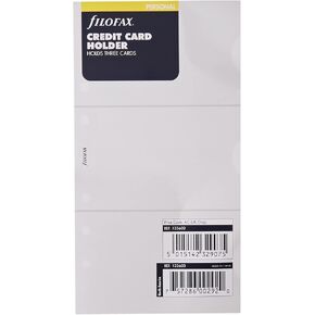 Filofax Personal Credit Card Holder
