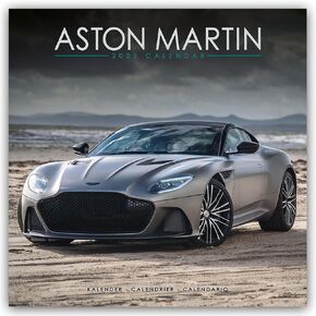 2025 Aston Martin Wall Calendar, 12X12, Avonside Publishing