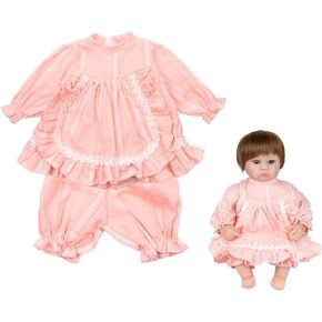 3 Pcs Reborn Doll Baby Girl Clothes Accessories 22 Inch Outfits for 20 to 22 Inch Reborn Baby Girl Dolls Clothes… in Kuwait