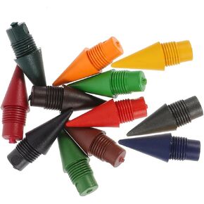 STOBOK 48pcs Color Pencils Pencil Replaceable Heads Inkless Pencils Tip Writing Pens Infinite Pencil Tips Infinite Pencil Accessory Positive Posture Refill Graphite Black Technology