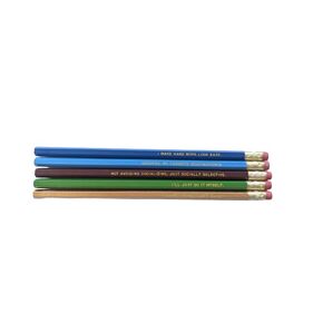 Funny Aquarius Birthday Gift Pencil Set Aquarius Pencils Zodiac Sign Pencil Set Astrology Pencil Set Unique Aquarius Gift for Her