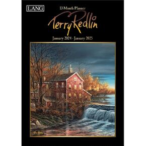 LANG Terry Redlin 2025 Monthly Planner (25991012117)