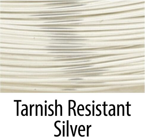 Artistic Wire, 26 Gauge Tarnish Resistant Tinned Copper Craft Wire, Silver Color, 15 yd in Saudi Arabia