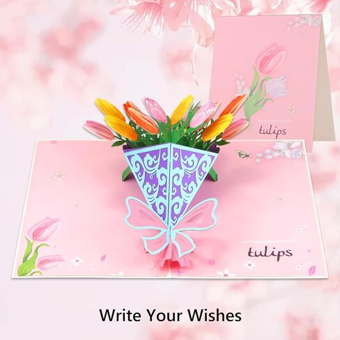 GUAGUA Colorful Butterfly Birthday Card, 3D Greeting Pop up Card with Envelopes for Any Occasion, Birthday Valentines Day Thank You Dazzle Butterfly Greeting Card for Girls Women Friends Gift, Purple in Saudi Arabia