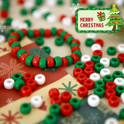 4th of July Beaded Ornament,1000 Pcs Pony Beads Plastic Craft Beads for Independence Day Party Friendship Bracelet Necklace Making Crafts in Kuwait