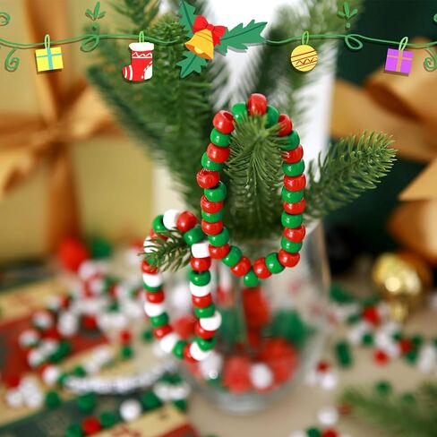 4th of July Beaded Ornament,1000 Pcs Pony Beads Plastic Craft Beads for Independence Day Party Friendship Bracelet Necklace Making Crafts in Kuwait