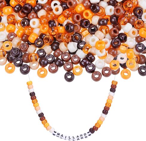 4th of July Beaded Ornament,1000 Pcs Pony Beads Plastic Craft Beads for Independence Day Party Friendship Bracelet Necklace Making Crafts in Kuwait