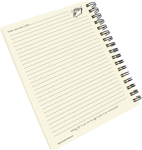 سلسلة Write it Down من Journals Unlimited، وSeries Guided Journal، وBon Voyage! My Cruise Journal، مقاس كامل 7.5 بوصة × 9 بوصة، غطاء صلب من كرافت، صنع في الولايات المتحدة الأمريكية in Saudi Arabia