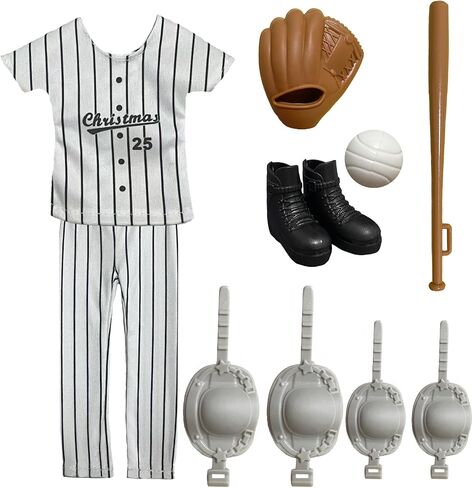 Sport Christmas Elf Accessories for Elf Doll Clothes Included Jerseys, Shorts, Shoes, Basketball (Basketball) in Kuwait