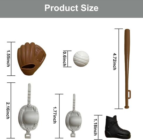 Sport Christmas Elf Accessories for Elf Doll Clothes Included Jerseys, Shorts, Shoes, Basketball (Basketball) in Kuwait