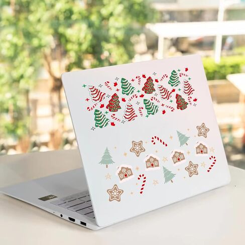 UV DTF Glass Cup Wrap Transfer-8 Sheets Christmas Theme UV DTF Stickers for 16oz Glass Decals Waterproof Floral Personalized Rub On Transfers for Crafts and Furniture DIY Holiday Presents in Saudi Arabia