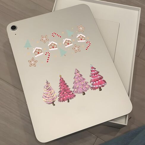 UV DTF Glass Cup Wrap Transfer-8 Sheets Christmas Theme UV DTF Stickers for 16oz Glass Decals Waterproof Floral Personalized Rub On Transfers for Crafts and Furniture DIY Holiday Presents in Saudi Arabia