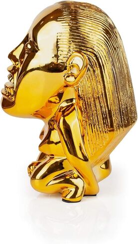 Indiana Jones Idol Golden Fertility Statue | Raiders of The Lost Ark Movie Prop Replica | 80s Film Memorabilia and Collectibles | Perfect for Collectors, Cosplay, Costumes in Saudi Arabia