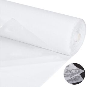 BENECREAT 32.8 Ft x 12.6 Inch Hotfix Tape, Rhinestones Transfer Film Paper Roll for Transfer Pattern Rhinestones Clothes Fabric Decoration, 0.3 mm Thick