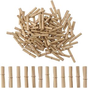 100pcs Mini Message Scrolls,Writable Message Paper Roll for DIY Birthday Festivals Party Gifts Arts Decor, Letters