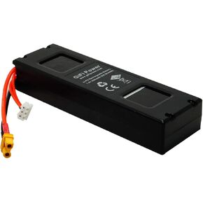 HHZ Upgrade 7.4V 3600mAh 25C 26.64Wh Lipo Battery for MJX Bugs 3 Force1 F100 Contixo F17 RC Drone