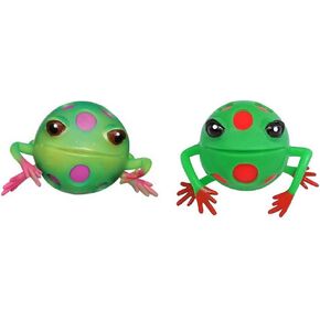 Rhode Island Novelty Blob Frog Squeeze Stress Ball Assorted Colors - (1)