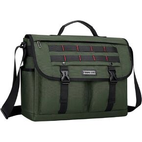 WITZMAN Messenger Bag for Men Crossbody Large Lightweight Satchel Bag Nylon Shoulder Bag with 15.6 inch Laptop