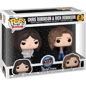 Funko POP Rocks: The Black Crowes, 2-Pack - Chris Robinson - Collectable Vinyl Figure - Gift Idea - Official Merchandise - for Kids & Adults - Music Fans - Model Figure for Collectors and Display