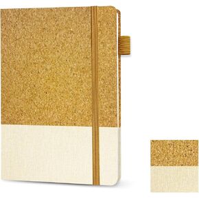 A5 Lined Journal Notebook - 200 Pages, 5.7 x 8.3 Inches, Hardcover, College Ruled with Pen Loop, 100Gsm Thick Paper - Daily Journal for Women, Men, Travel, Business, Work, Office, and School