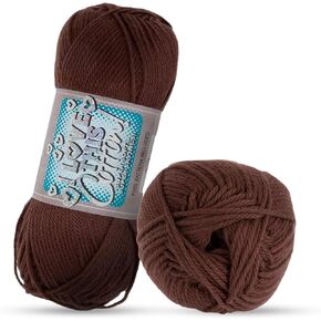 I Love This Cotton Medium Yarn for Crocheting & Knitting – Soft Yarn Skein – 180 Yards of 100% Cotton Yarn for Crocheting Blankets, Hats, & More – DIY Handcrafting Accessories