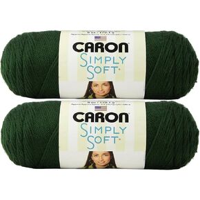 Bulk Buy: Caron Simply Soft Yarn Solids (2-Pack) (Dark Sage)
