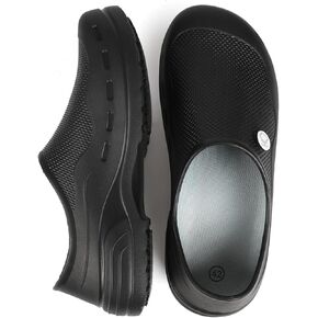 Chef Shoes for Men Non Slip Nursing Clogs Food Service Water Proof Oil Resistant Work Shoes for Kitchen Garden Restaurant Indoor Outdoor Unisex Shoes