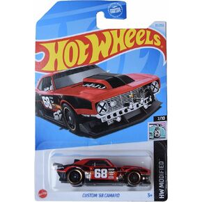 Matchbox Hot Wheels Custom '68 Camaro, HW Modified 7/10 [red/Black] 81/250