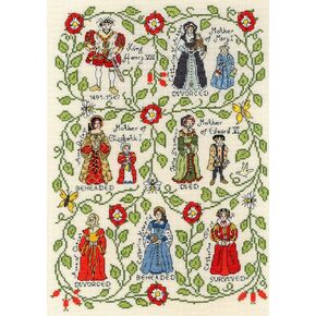 Henry The Eighth Counted Cross Stitch Kit 28x38cm XPS7