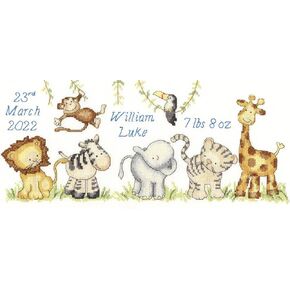 Bothy Threads Cross Stitch Kit - Jungle Welcome