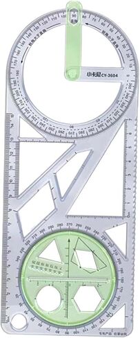 Geometric Ruler Drawing Template Form Work Draft Ruler Drawing Rulers for Office Measuring Stencil for Artists Teachers Sewing Writing Office Drawing and Lettering Aids in Saudi Arabia