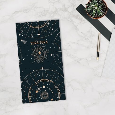 Willow Creek Press Celestial January 2025 - December 2026 Monthly Pocket Planner (3.5" x 6.5") in Kuwait