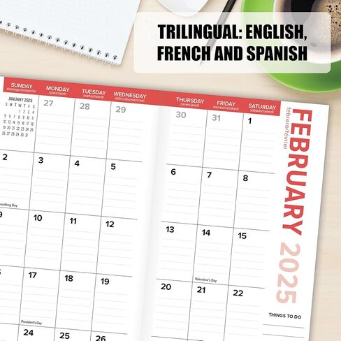 Willow Creek Press Celestial January 2025 - December 2026 Monthly Pocket Planner (3.5" x 6.5") in Kuwait