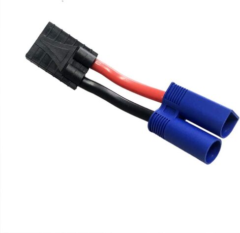 GinTai Current Adapter Replacement for Traxxas Female to EC5 IC5 12AWG: EC-5 IC-5 TRX ID ESC LiPo in Saudi Arabia