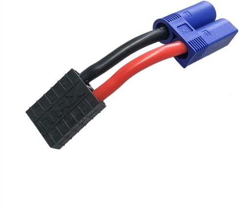 GinTai Current Adapter Replacement for Traxxas Female to EC5 IC5 12AWG: EC-5 IC-5 TRX ID ESC LiPo in Saudi Arabia