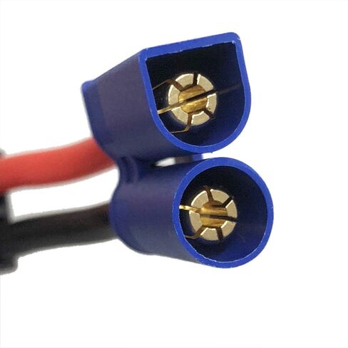 GinTai Current Adapter Replacement for Traxxas Female to EC5 IC5 12AWG: EC-5 IC-5 TRX ID ESC LiPo in Saudi Arabia