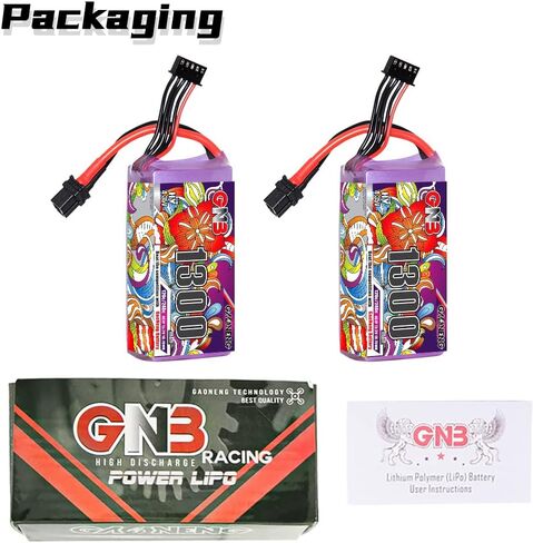GAONENG GNB 4S LiPo Battery 120C 15.2V 1300mAh LiPo Battery RC with XT60 for Freestyle RC Drones FPV RC Boat Truck Heli Airplane High Discharge C Rating Performance in Saudi Arabia