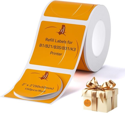 NIIMBOT Hallowen Labels for B1 B21 B3S K3 Label Maker, 1.57'' x 2.36'' (40x60mm) Printer Labels, Sticker Labels for Trick or Treat in Saudi Arabia