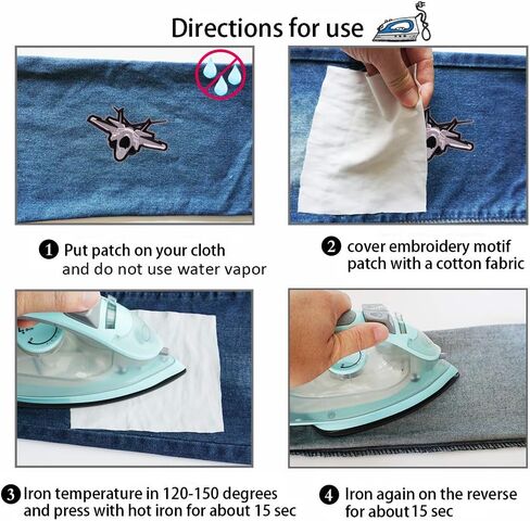 15Pcs NASA Patch Iron On Space Embroidered Patches for Backpacks Clothes Hat Jackets Jeans Sew on Appliques DIY Decorative Badge in Kuwait