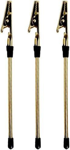 3 Pcs Bracelet Jewelry Helper Holder Bracelet Fastener Opener Tool Watch Clasp Helper Jewelry Clasp Closure Tool Long Tail Alligator Clips Golden in Saudi Arabia