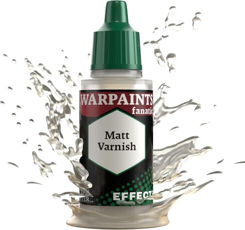 The Army Painters Warpaints Fanatics Matt Varnish Effects هواية الرسم للشخصيات المصغرة، طلاء عالي الجودة لألعاب الحرب المصغرة in Saudi Arabia