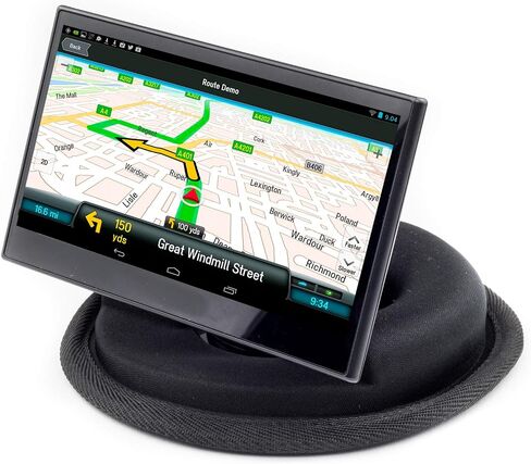 Digicharge Dashboard Beanbag Suction Holder Base with 89mm Disk For Large 7'' 8'' 10'' GPS Sat Nav Mounts in Kuwait