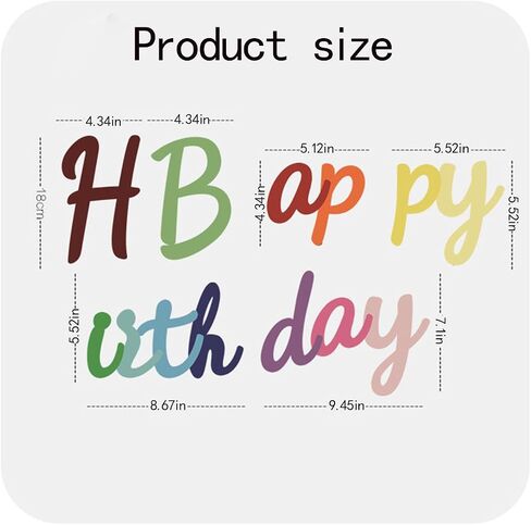 Happy Birthday Banner Bright Golden Birthday Sign Party Decorations Custom Banner Kit Can be Reused Happy Birthday Decor With 2 Wires and 1 Threading Device (Bright Golden) in Saudi Arabia