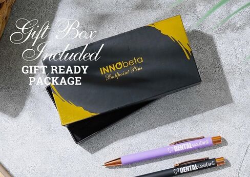 InnoBeta Dental Assistant Gifts, Ballpoint Pen Set of 4, Perfect Dental Assistant Gifts Idea for Women on Birthday and Christmas in Saudi Arabia