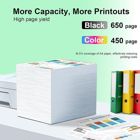 67XL Ink Cartridges Black Color Combo Pack Replacement for HP Ink 67 XL Fit for DeskJet 2700 2700e 2755 2755e 2752 4152 2755 4155e Envy 6000 6055 6400 6455 Printer (2 Pack) in Saudi Arabia