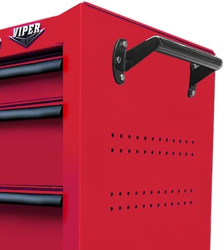 عربة الصالون فايبر V1605RDR، 5 درج، أحمر in Kuwait