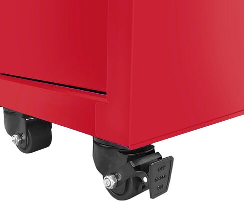 عربة الصالون فايبر V1605RDR، 5 درج، أحمر in Kuwait