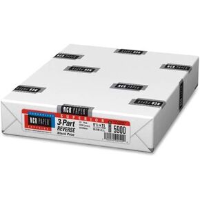 Limited Papers(TM) Paper, Carbonless Sheets, Superior, Pre Collated, Multi Part, Bond Finish. (3 Part Reverse, 8.5 x 11, Pink/Canary/White (5900), 1 Ream)