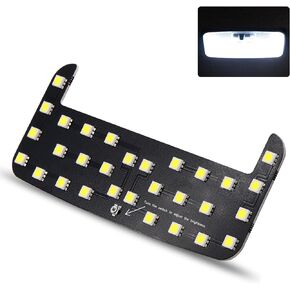 LED Light Sheet of Interior Rear Dome light,Super Bright 4500K Warm Yellow Light,Lights Brightness Can Adjust,The Accessories For Toyota Tacoma, 4Runner,FJ Cruiser,Rav4,Hilux,Corolla