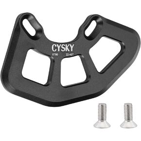 CYSKY Alloy MTB Bash Guard, ISCG05 Bicycle Chain Guard for 22T-40T Single Chainrings, Protector for Mountain Bike Chain, BMX Chain